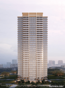 一条风雨连廊巧天然取建建融合正在一路 